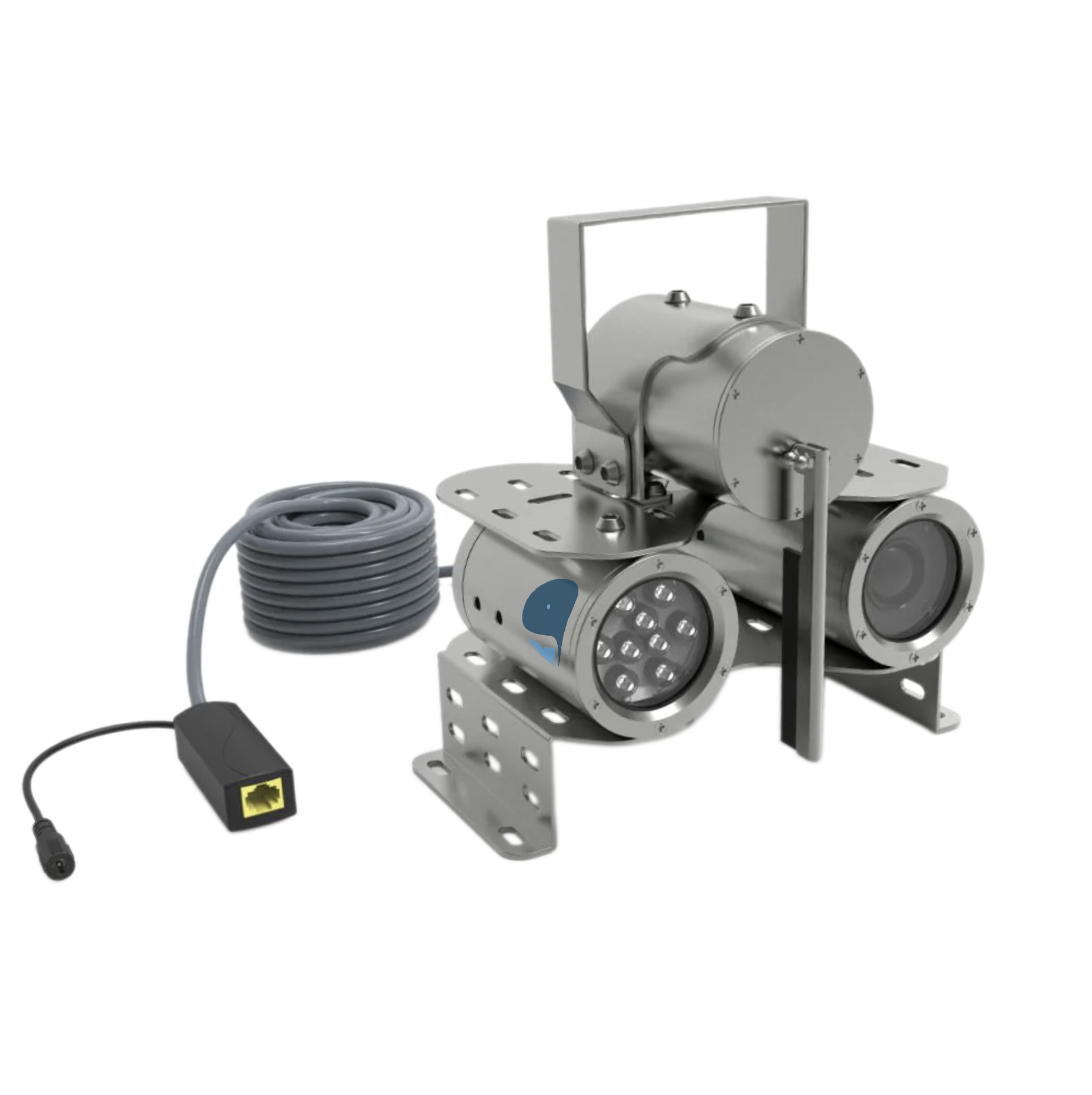 Telecamera con Luce Integrata e Tergicristallo